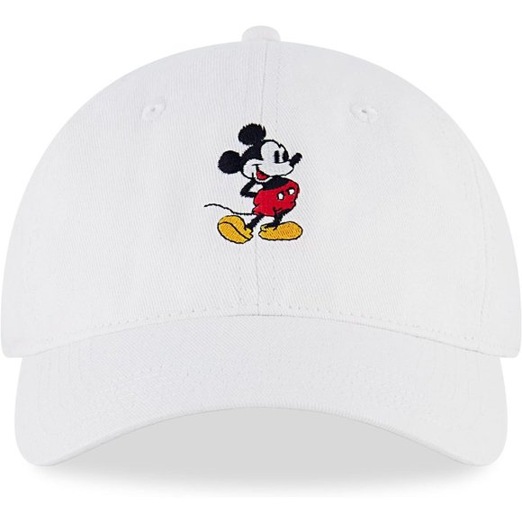 Men's Beautiful Mickey Mouse Adjustable Baseball Cap for Adult - Warm Grey - Picture 2 of 8